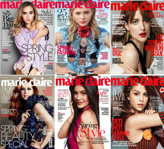Marie Claire, Jan 2016- June 2016